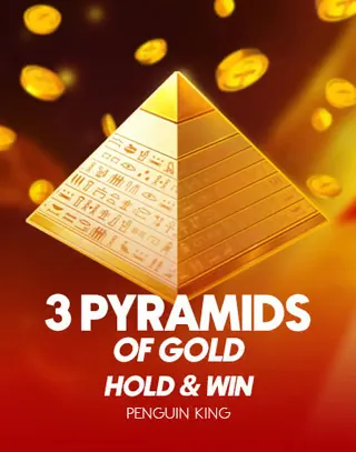 3 Pyramids of Gold slot by Penguin King at SlimKing